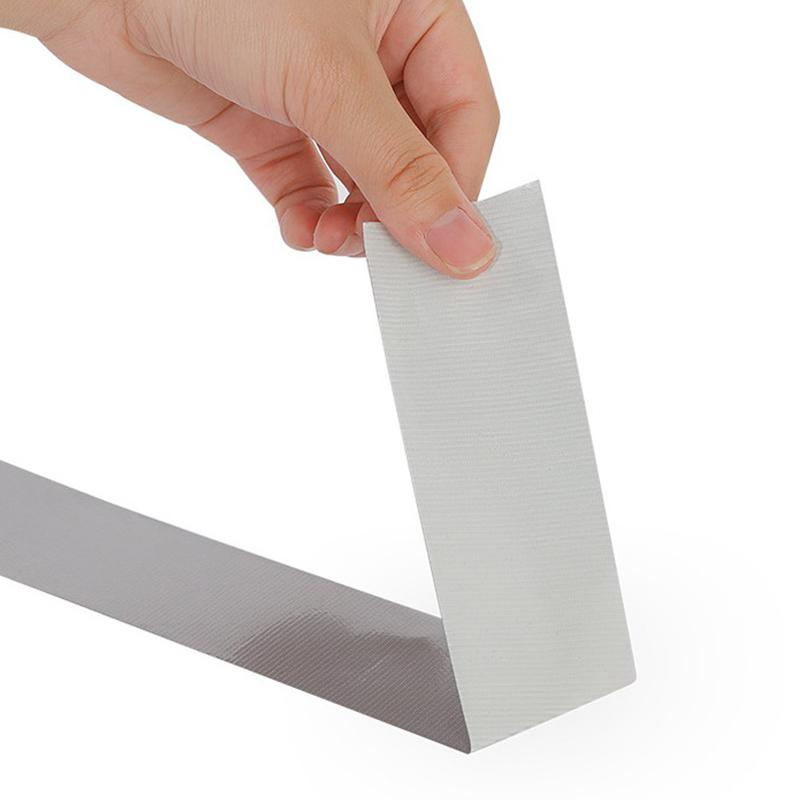 10M Super Sticky Cloth Tape Carpet Floor Waterproof High Sticky Silver Gray Tape