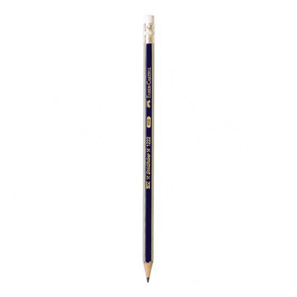 FaberCastell Goldfaber Graphite Lead Pencil W/ Eraser 12pcs