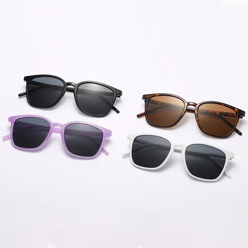 Vintage Square Polarized Sunglasses Men Women Luxury Brand Designer Retro Driving Sunglasses UV400  Y2K Retro Sun Glasses