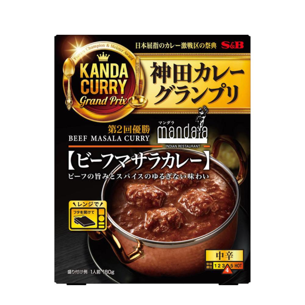 Japan S&B FOODS S&B Kanda Curry Grand Prix Mandala Beef Masala Curry 180g