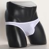 Men's Triangle Underwear Ice Silk Summer Sexy Adult Low Waist Men's Thong Underwear