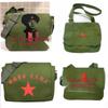 Bolsa Transversal de Lona Militar Vintage Cavalo de Ferro