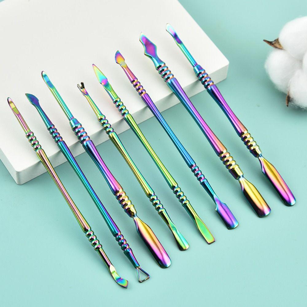

Dead Skin Remover Nail Cuticle Pusher Double-Ended Manicure Nail Care Cleaner Tool Manicurist Style4