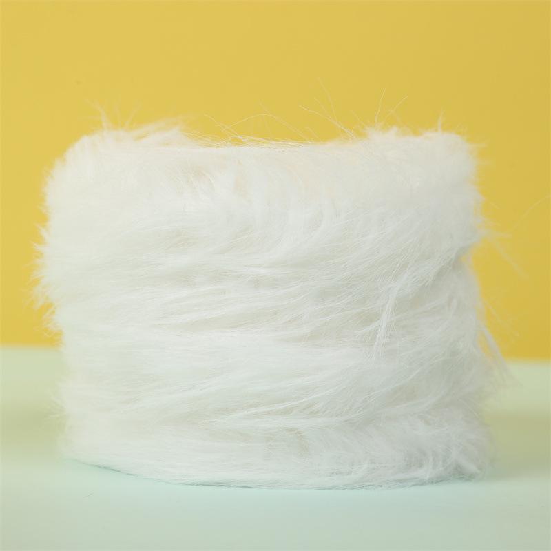 25mm Mink Fur Chenille Stems for Handmade DIY Twist Sticks and Puppy Doll Crafts