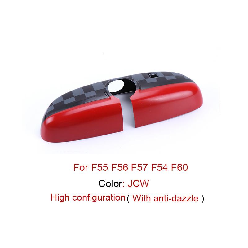 Car Interior Rearview Mirror Cover Shell Housing for MINI CooperS F54 F55 F56 F57 F60 Clubman Countryman Car Styling Accessories