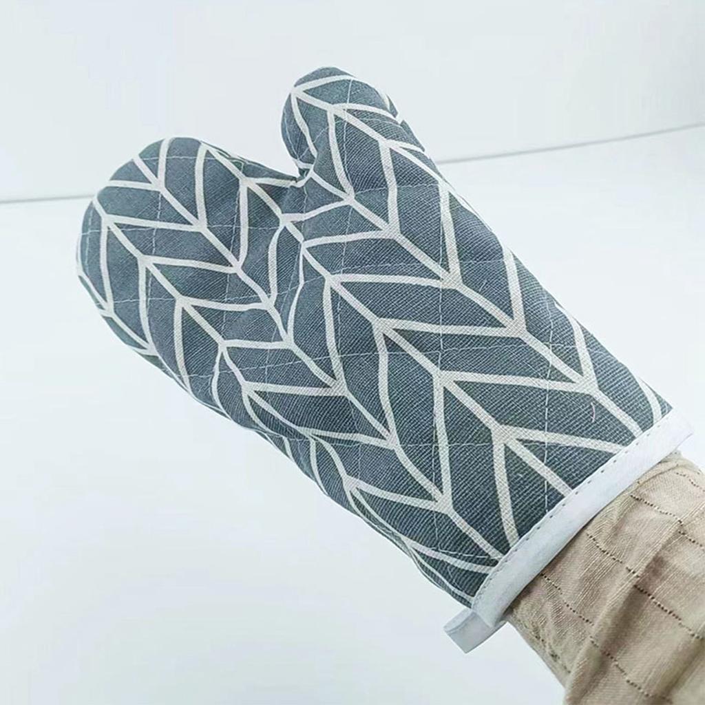 2-piece Set Of Oven Gloves, Heat-resistant Oven Gloves With Soft Kitchen Accessories