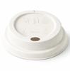 Bagasse Lid For Medium Cup. 80 Mm 50 Pcs