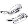 Harley Cruiser Retro Skull Rearview Mirrors - 1 Pair