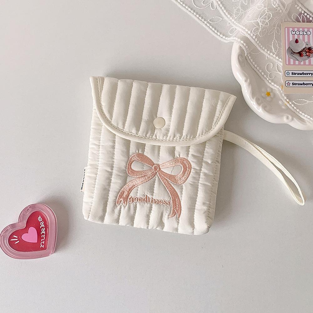 

Хранение полотенец для менструации Сумка для хранения гигиенических прокладок Маленькая сумка для хранения с бантом Путешествия Style 1