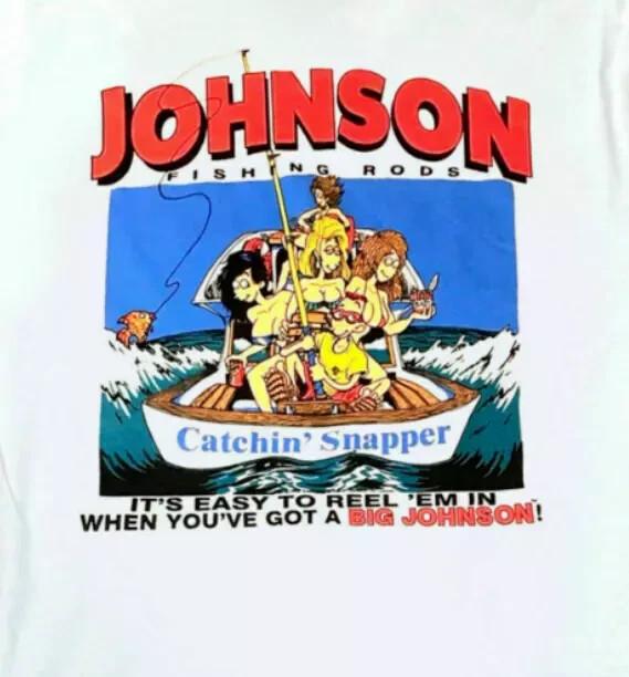 Большой Джонсон , Графический - Унисекс Футболка Полного Размера, Подарок Маме Унисекс Футболка XL