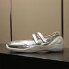 Stylish Mary Jane Shoes That Can Run, Double Straps, Easy Casual Shoes for Women, Sports Single Shoes, Flat Bottom, Shallow Mouth Single Shoes