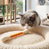 6/18pcs Cat Interactive Stick Kitten Cat Teaser Wands Cat Mint Toy for Boredom Relief Play Durable & Bite Resistant Pet Exercise