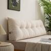 Almofada de Apoio de Cabeça Triangular para Dormitório ou Quarto - Grande Almofada de Encosto Estilo Tatami com Acolchoamento Macio