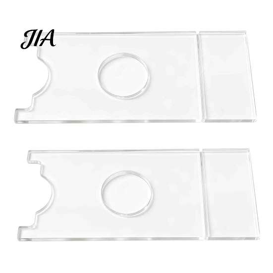 Bedroom Furniture Partition 1/2/4 Sets Clear Acrylic Wall Spacer, Protect Walls & Keep Sofa Guard Space for Curtains, Outlets, Vents, Adjustable Couch