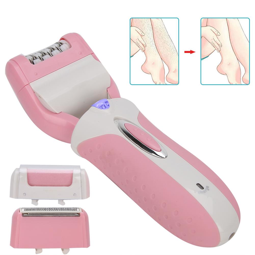 3‑In‑1 Electric Foot Callus Remover Feet Care Exfoliating Hair Removal Tool DeviceEU Plug 220V