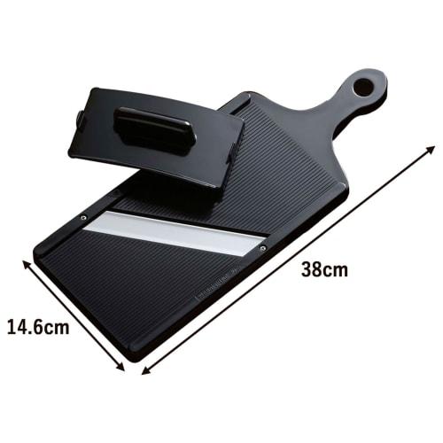 Shimomura Kihan Wide Cabbage Slicer, Perfect for Tonkatsu Restaurants, Saves Time with Ultra-Fine Shredding, Made in Japan, 1mm Wide, Sharp Cutting Ed