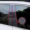 For BMW 5 Series E60 E61 2004-2010 2005 2006 2007 Window Trim Covers Center Film Column B C Pillar Posts Sticker Car Accessories