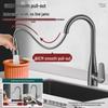 De'er Brass Pull-Out Kitchen Faucet