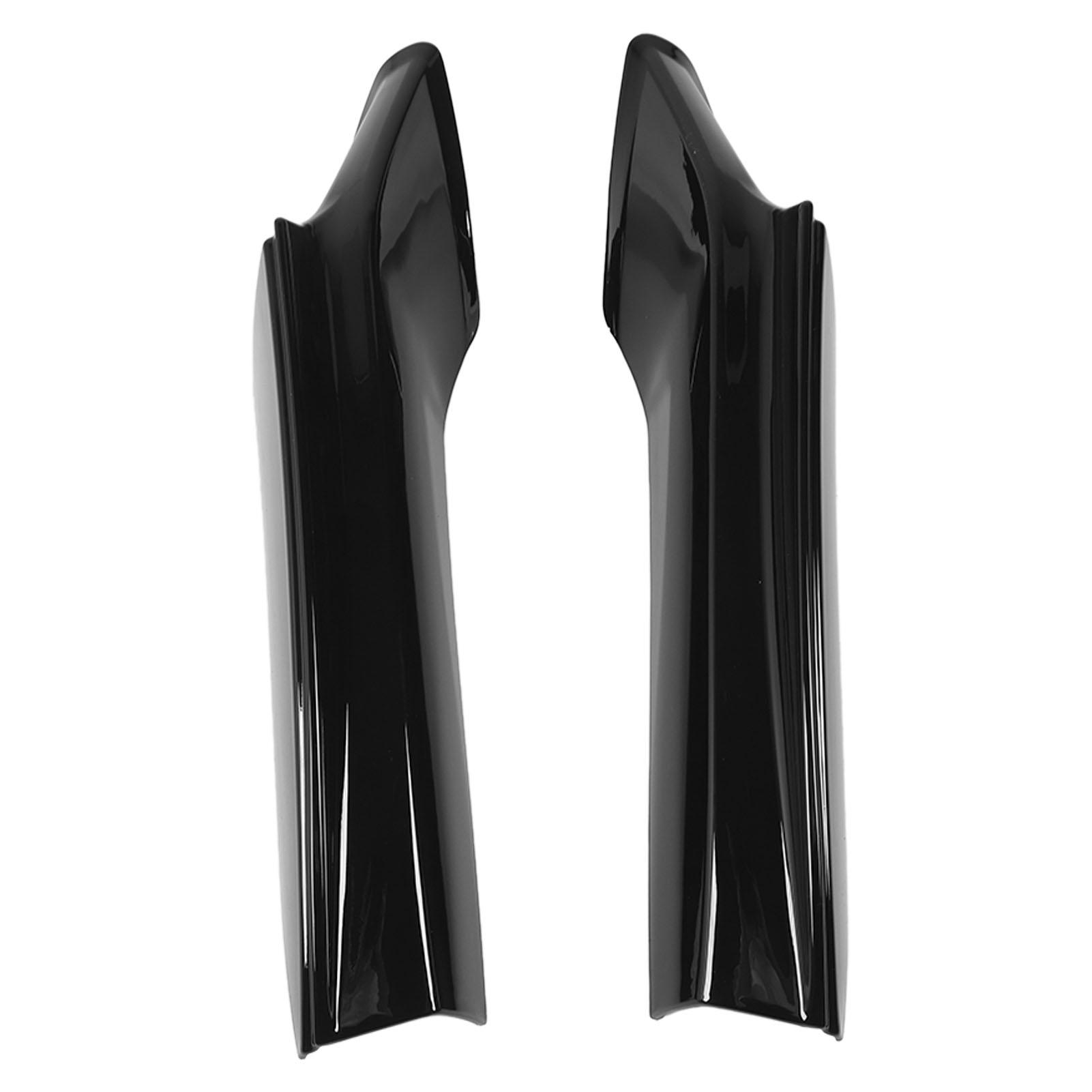 

P of Front Bumper Lip Spoiler Reduce Wind Resistance Bumper Corner Splitter for 5 Series F10 F11 M Sport 2010 to 2016