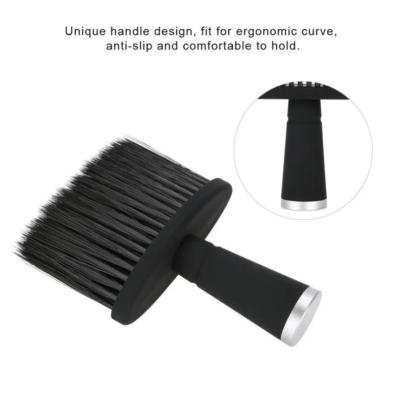 Multifu Soft Hair Brush Neck Face Duster Hairdressing Hair Cutting Cleaning Brush for Barber Salon Hairdressing Styling Tools