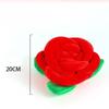 Knotted Pillow Sofa Cushion Camellia 3D Fabric Flower Pillow  Style Décor Accent Pillow for Home Living Room Elegance