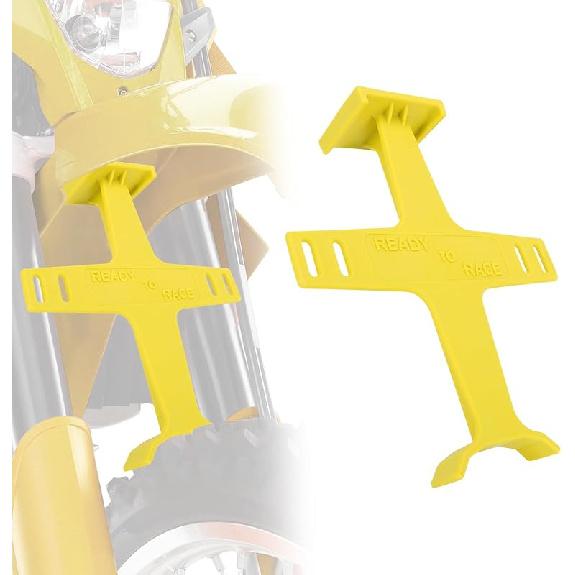 Universal Motorcycle Fork Guard Suspension Support Brace Transportation Tool Tie Down Seal Saver Protection Plastic For Dirt Bike Motocross