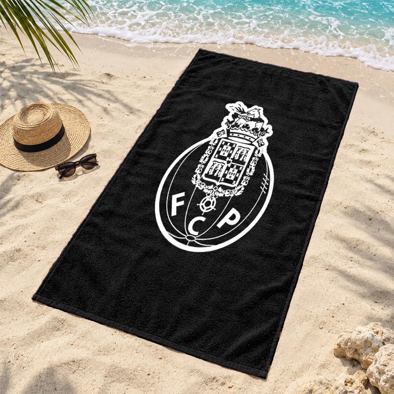FC Porto Microfiber Beach Towel Quick Dry Sand Free Lightweight Beach Towels for Travel Swimming Camping