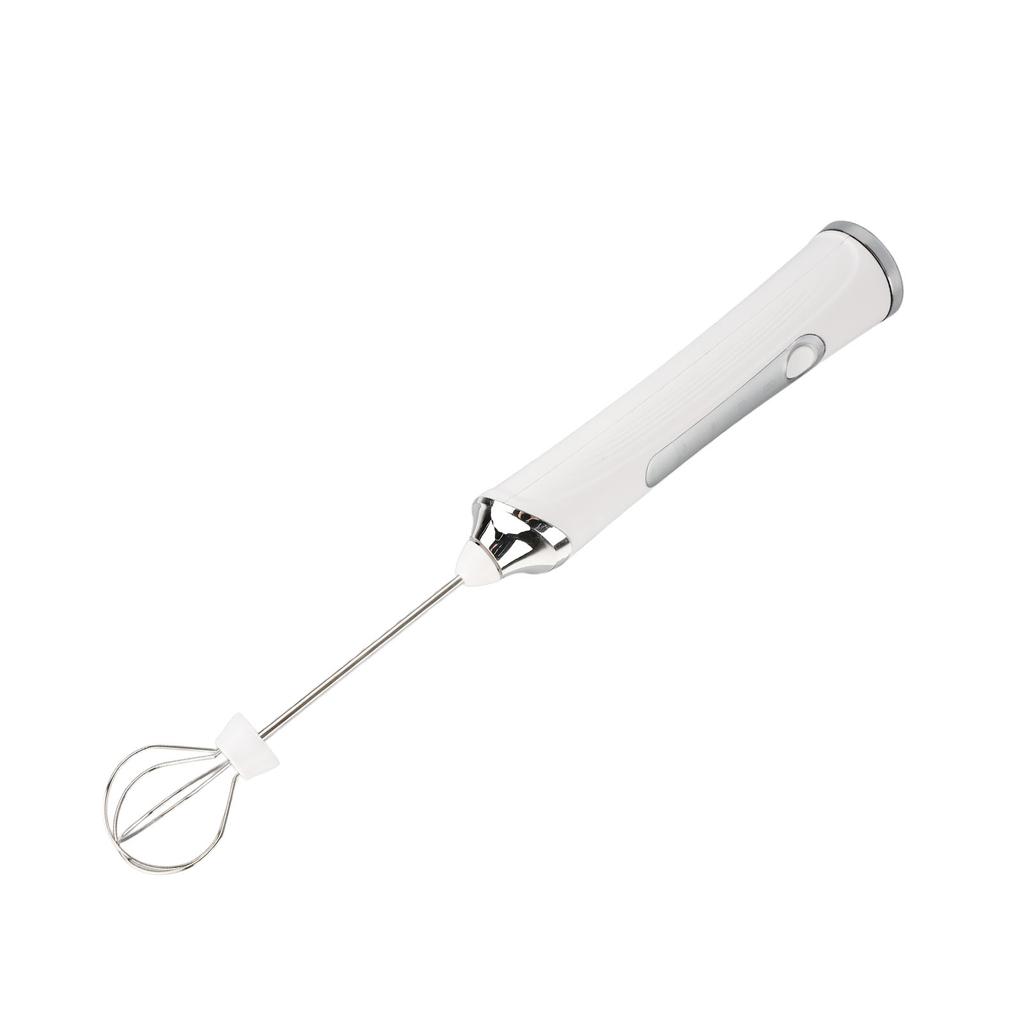 Electric Milk Frother USB Rechargeable 3 Speeds Stainless Steel Silent Portable Handheld Milk Foam M