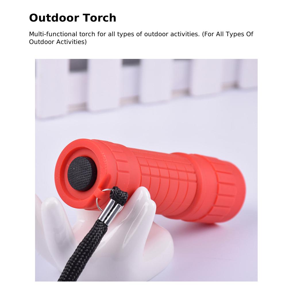 Outdoor Torch Set - Essential Gear For All Types Of Activities LED Flashlight Flashlight Set Multi-functional Durable