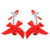 Bell With Bow Pendant Anal Plug Gemstone Buttplug With Flirting Nipple Clamps Fetish Role Play Sex Toys Exotic Accessories