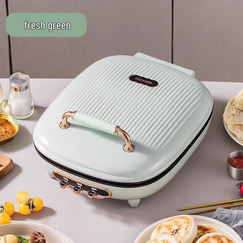 Mondamengda Multifunctional Electric Griddle & Pancake Maker, Double-Sided Non-Stick Frying and Baking Pan