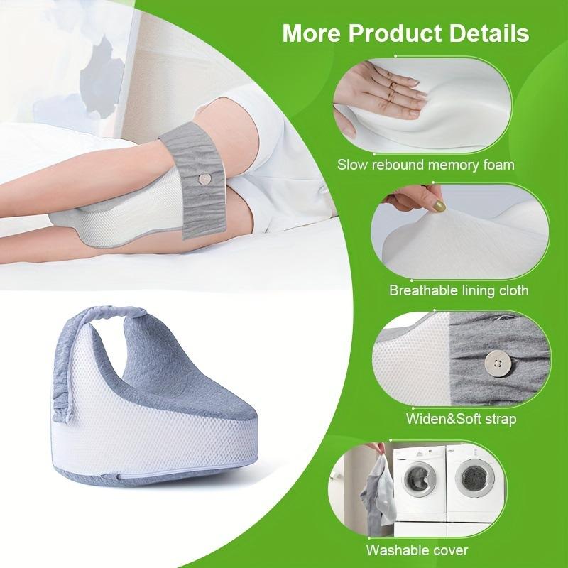 Pillow Ergonomic Leg Support Pillow Relieve Sciatica Back And Hip Pain Soft Leg Support Cushion With Removable And Washable