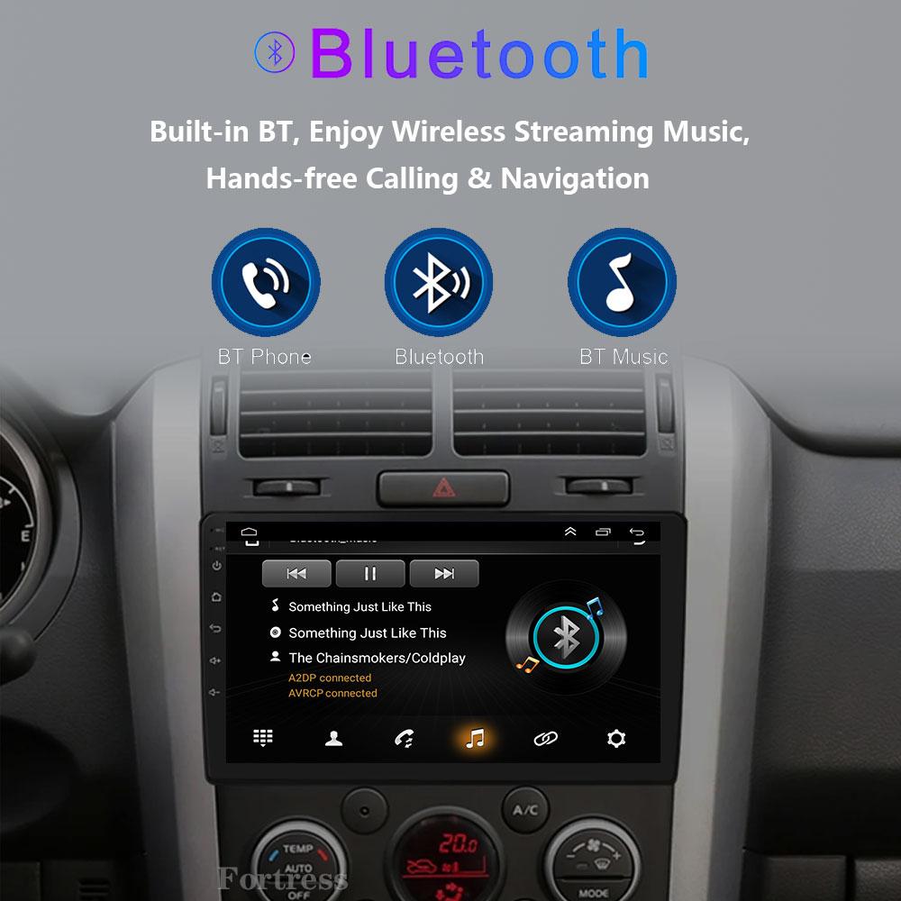 Android 10 Car Radio for Suzuki Grand Vitara 3 2005 2012 2013 2014 2015 Multimedia Player Navigation GPS 2 Din Stereo DVD