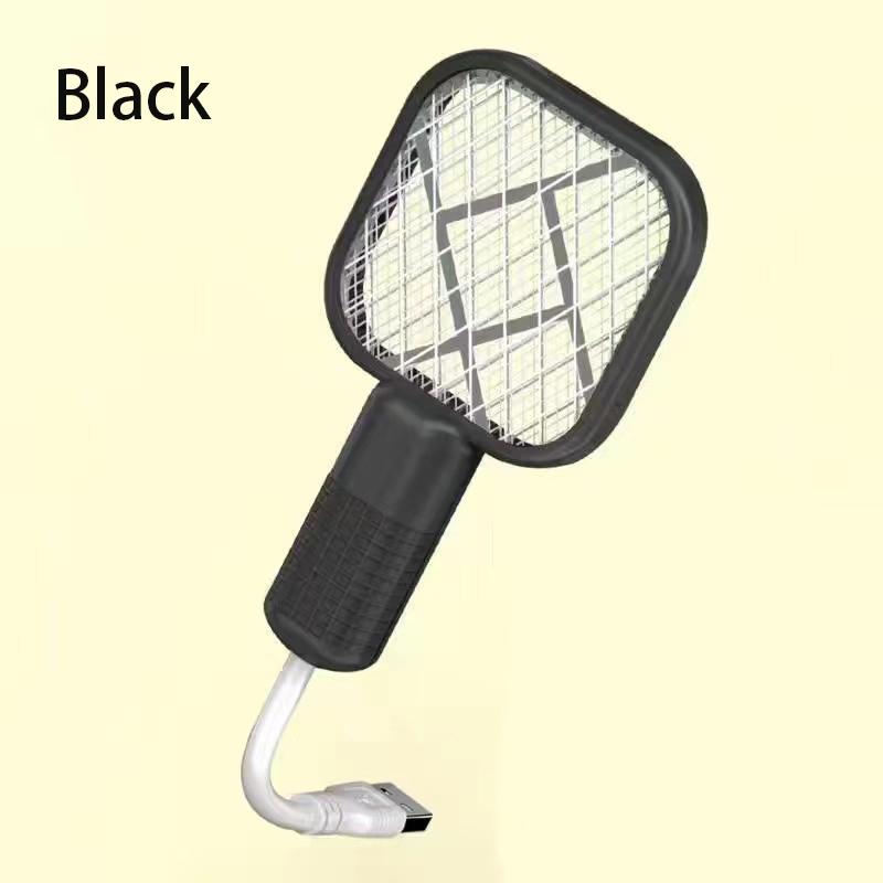 USB Mosquito Swatter Trap Pest Control Electric Shock Mini Mosquito Killer Lamp Portable UV Light Fly Bug Zapper Summer