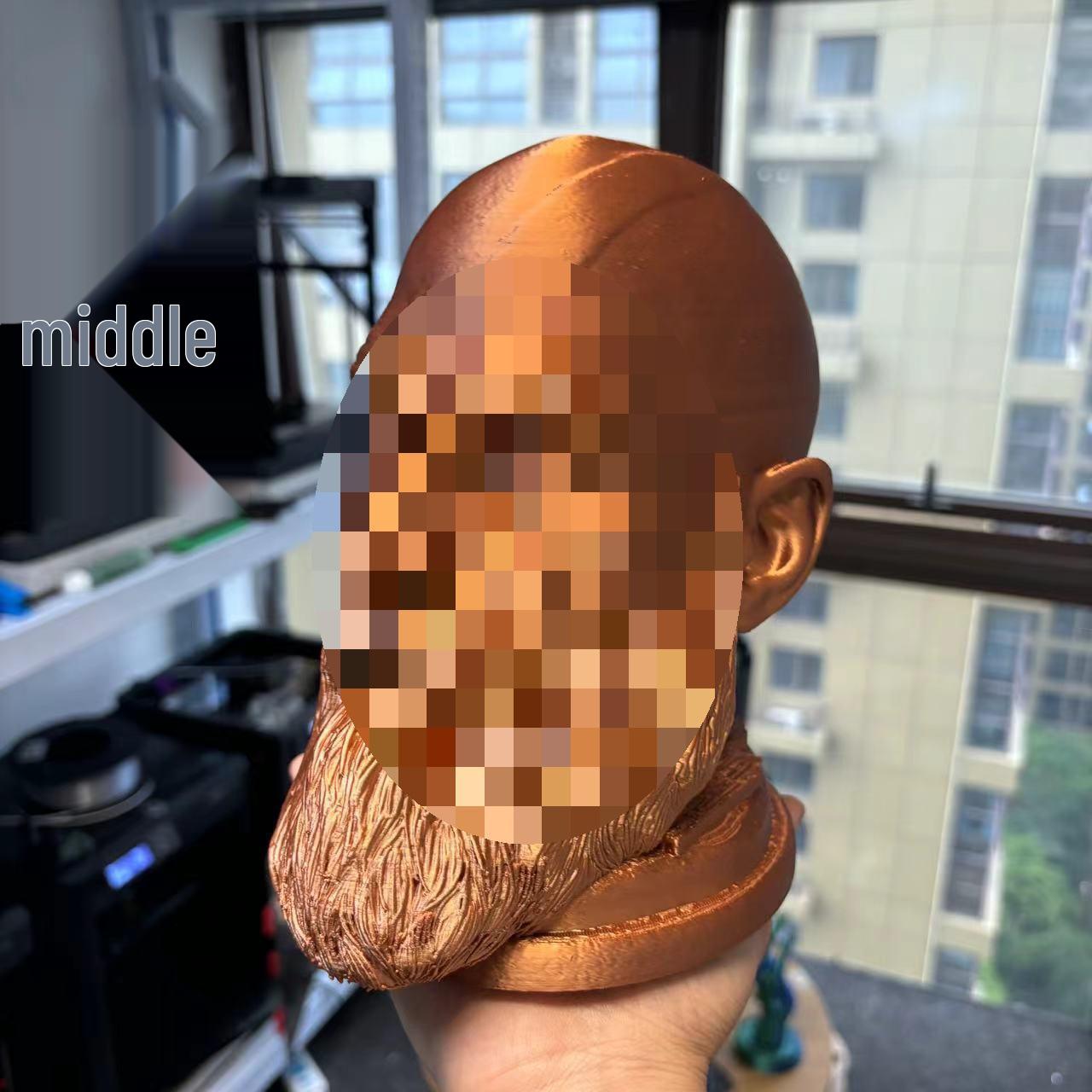 Бюст Кратоса - держатель для наушников и настольное украшение Small Ornament (13cm, 80g)