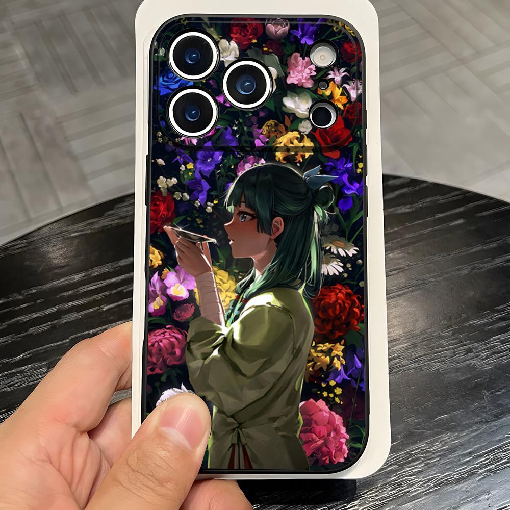 

Apothecary Diaries Maomao Phone Case For IPhone 17 Pro Max 16 15 14 Pro Max 13 11 X Xs Xr 8 7Plus Silicone Cover iPhone 13