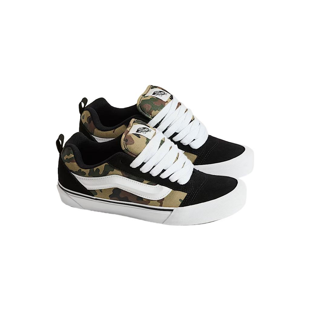 Vans Knu Skool 'Black Green Camo' Sneakers VN000D22YJ7