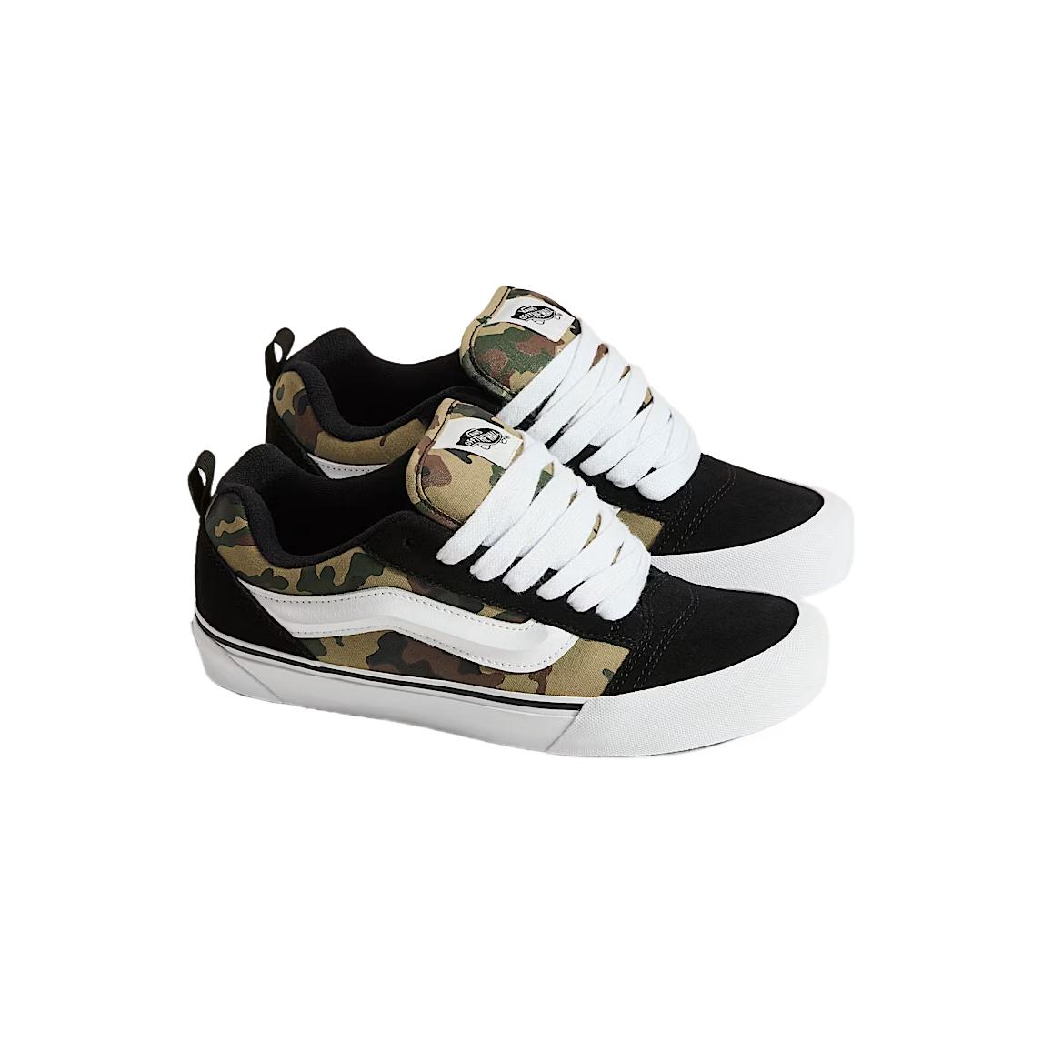 Knu-Skool Vans `Melns Zaļš Kamuflāža` VN000D22YJ7