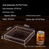 Transparent Acrylic Storage Box with Lid for Jewelry, Gifts, or Wedding Candy Display