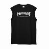 Muscleguys Herren Fitness Ärmelloses T-Shirt Weste Lose Rundhals Lauftraining Bottoming Sweatshirt