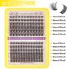 150 Tufts Of D-Song Single Tufts Of False Eyelashes 8-18Mmdiy Segmented Grafting Of Thick Eyelashes
