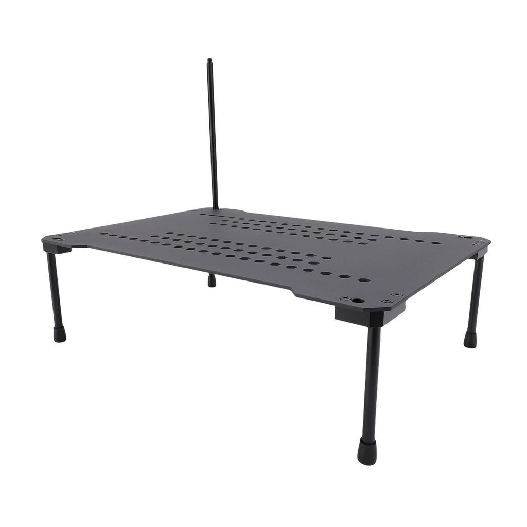 Height Adjustable Camping Table Fit for IGT Carbon Steel Aluminum Folding Portable Small Picnic Table for Outdoor BBQ