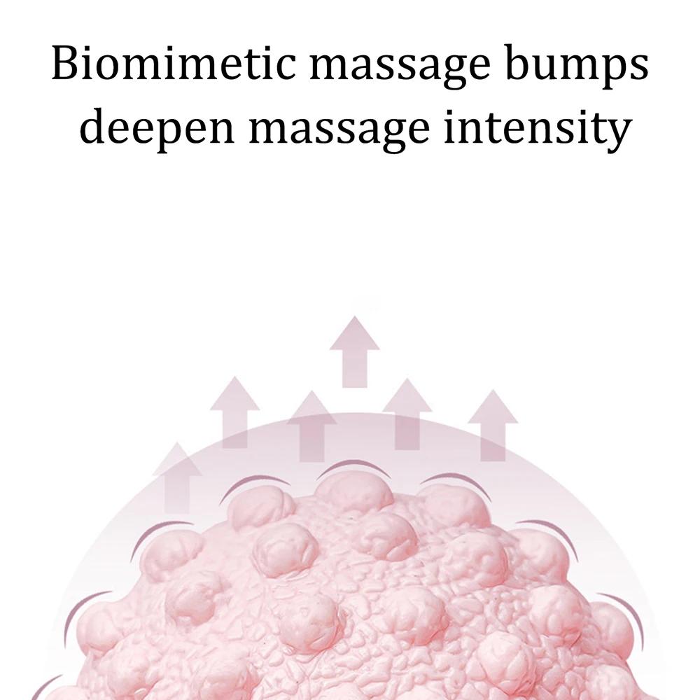 Masážní míč se zvýšeným bodem fascie Ball TPR Posture Master Yoga Ball Masážní míč pro pas a záda