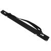 LN194 Portable Bow Case for Violin, Viola, and Cello (44 String) - Universal Black with Non-Woven Fabric Hardware, Corner Hinge Buckles, and Flannel