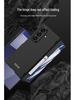 Samsung Z Fold7 Magnetic Protective Case: Solid Color, Precise Cutouts, Folding Screen Stand, Side Bag Design for Men.