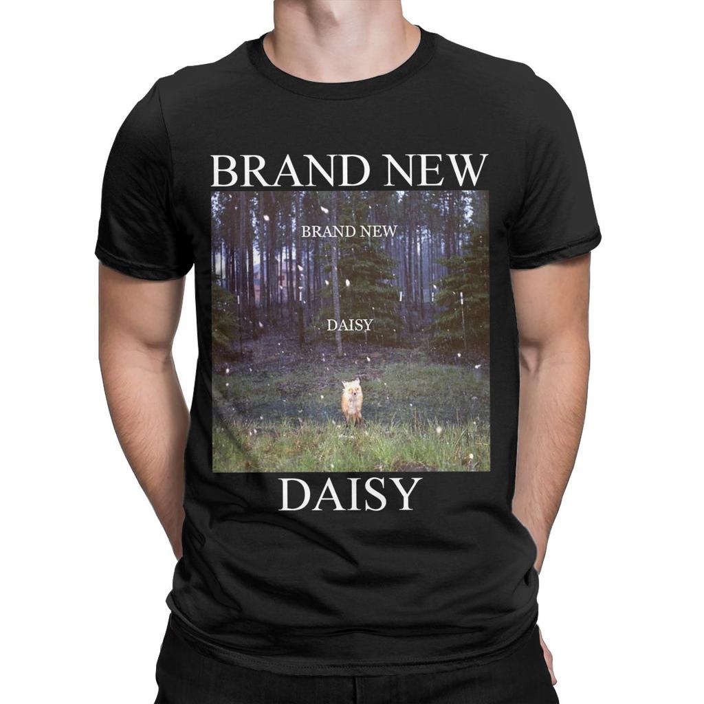 Brandneues Gänseblümchen T-Shirt Herren Reine Baumwolle Neuheit T-Shirt Rundhals Band T-Shirts Kurzarm Oberteile Geschenkidee