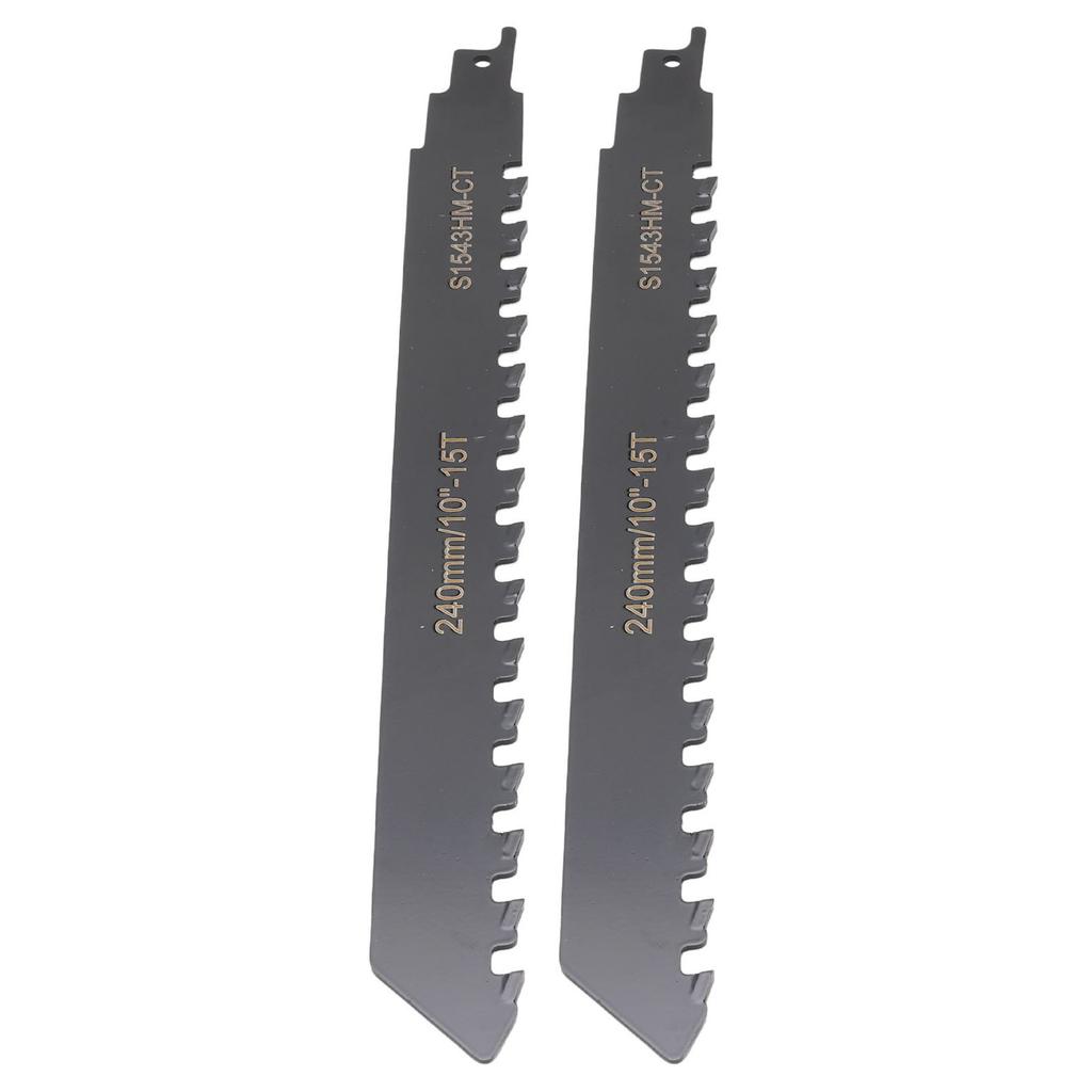 2PCS Reciprocating Saw Blades Cemented Carbide High Accuracy Pruning Reciprocating Saw Blades for