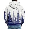 Herren Half-Zip Kapuzen-Plaid-Pullover Kordelzug Print Lässiges Sport-Sweatshirt