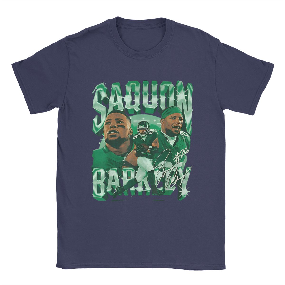 

Saquon Barkley Fly The Reverse Hurdle T-Shirt Men Rugby Eagle Novelty Cotton Tees O Neck Short Sleeve T Shirts Plus Size Clothes 3XL
