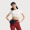 Li Ning Cool Tea T Casual Klimmen Fitness Veelzijdig Effen Kleur Ronde Hals Sneldrogend Koel Comfortabel Ademend T-Shirt met Korte Mouwen ATSV592-3